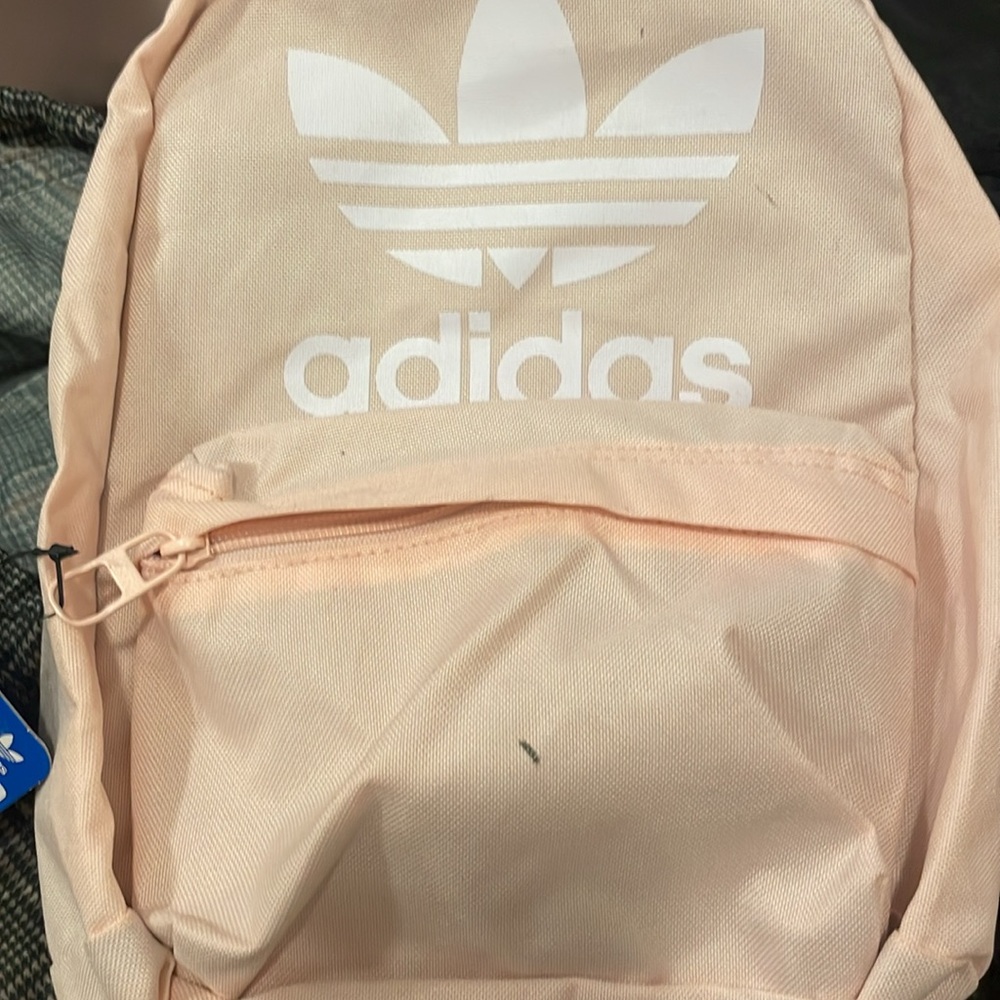 Adidas pink backpack (new)
